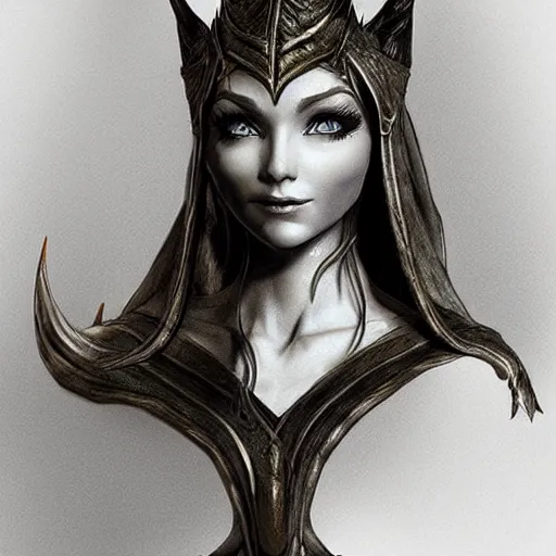 Prompt: elven queen character bust portrait by frank frazetta, fantasy, dungeons & dragons, sharp focus, beautiful, artstation contest winner, detailed