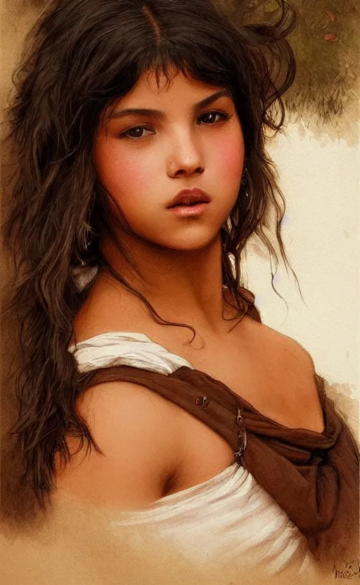 Prompt: isabela merced, isabela moner, traditional corsican, intricate, highly detailed, artstation, illustration, jurgens, rutkowski, bouguereau