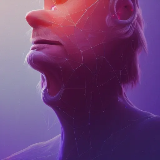 Prompt: a mythical human body bear faced hybrid, concept art, portrait, epic, trending on artstation, very detailed, 4 k, hd, dramtic lighting, flowing energy, by beeple