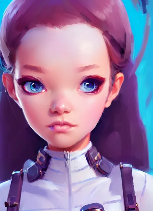 Image similar to a character concept art of an adventurous girl | | pixar - cute - fine - face, pretty face, realistic shaded perfect face, fine details by stanley artgerm lau, wlop, rossdraws, james jean, jakob eirich, andrei riabovitchev, marc simonetti, and sakimichan, trending on artstation