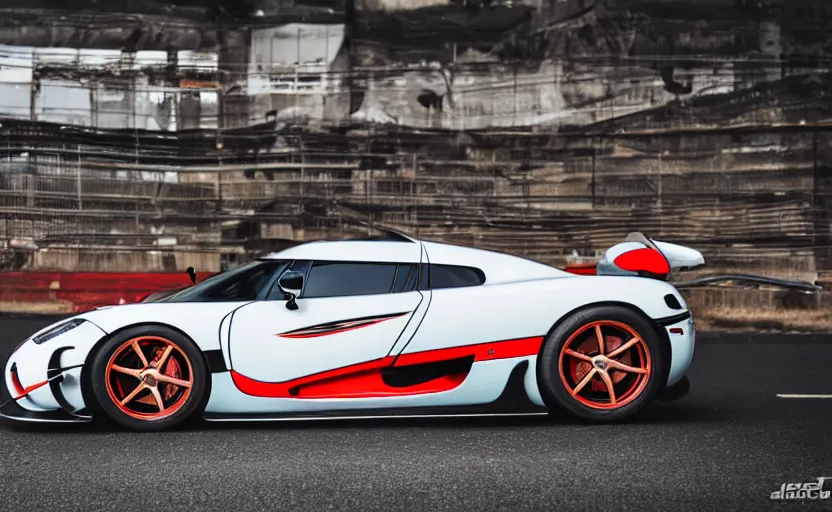 Image similar to Koenigsegg Agera R rally conversion car, photography, 8k