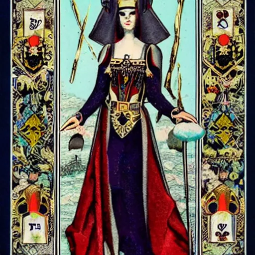 Image similar to the empress, major arcana h 9 0 0