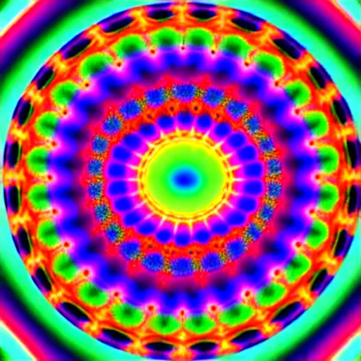 Prompt: kaleidoscopic view of einstein, colorful, trippy, psychedelic, vibrant colors, pop art, highly detailed, hyper realistic, acid trip, circular, fractals