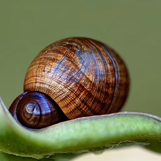 Prompt: a snail with an eyeball for a shell