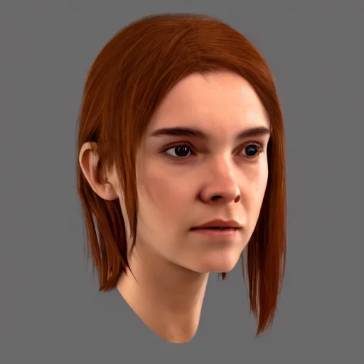 Image similar to A 3d model of female protagonist by Leticia Gillett