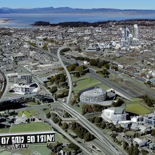 Image similar to christchurch 5 0 years into the future