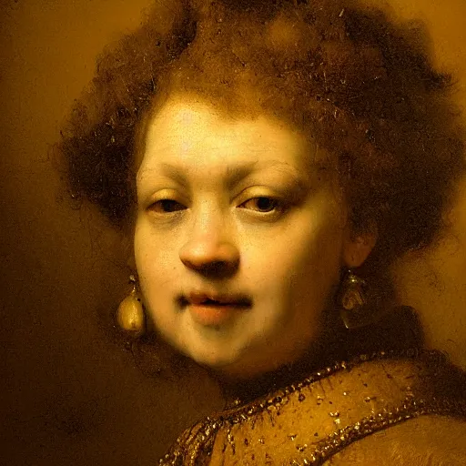 Prompt: digital photography by rembrandt, n 6