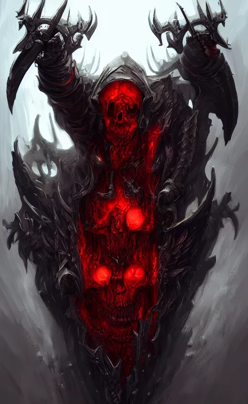 Image similar to The Bringer of Death, digital art, detailed, trending on artstation