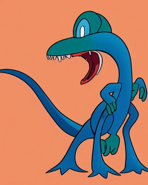 Image similar to perry the platypus xenomorph, animation cel