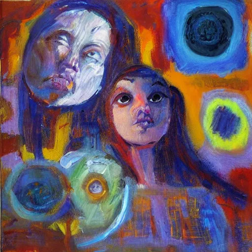 Wonder and amazement, an expressive oil painting by | Stable Diffusion ...