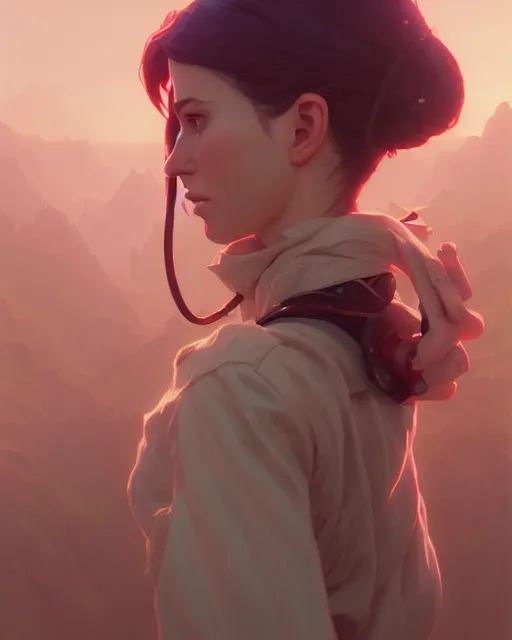 Prompt: highly detailed vfx portrait of else, unreal engine, greg rutkowski, loish, rhads, beeple, makoto shinkai and lois van baarle, ilya kuvshinov, rossdraws, tom bagshaw, alphonse mucha, global illumination, detailed and intricate environment