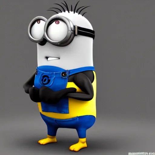 Image similar to minion as a bodybuilder, pixar, dreamworks, artstation