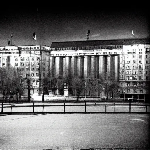 Image similar to berlin 1 9 8 2, grainy high contrast black and white,