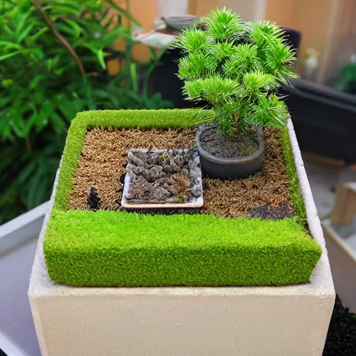 Image similar to square mossarium