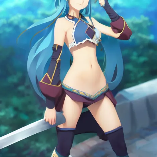 Konosuba - Aqua art — Steemit