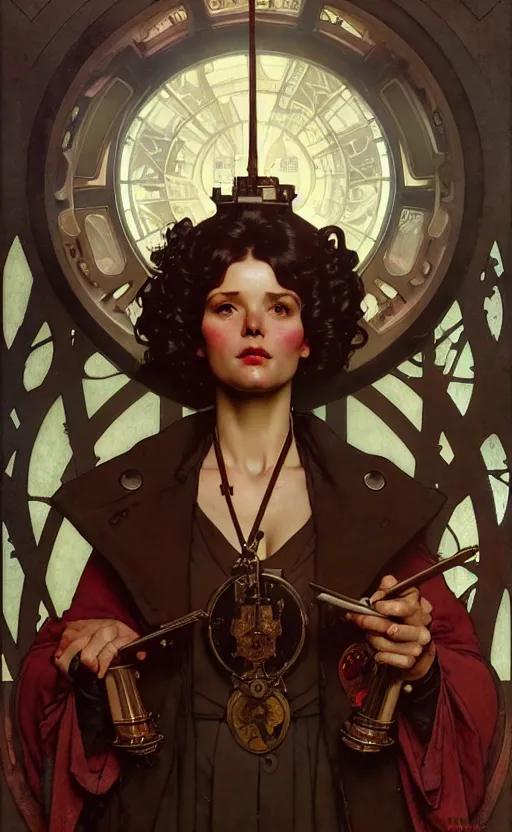 Image similar to karl marx 7 7 8 gorgeous lighting by weta studio, mucha, bautista and norman rockwell and greg rutkowski and tom bagshaw and james gurney and lucasfilm