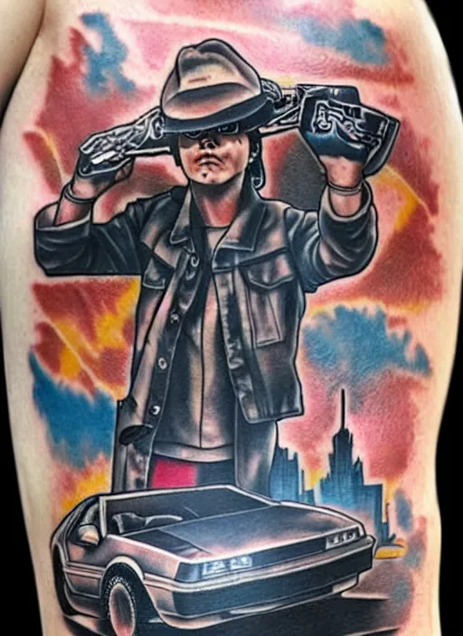 Update more than 65 back to the future tattoo  thtantai2