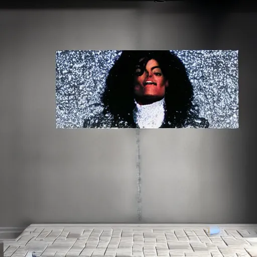 Image similar to micheal jackson moonwalking in heaven glitter mirror angels lights photorealistic ultra detailed 8 k, digital painting, unreal engine, 3 d render