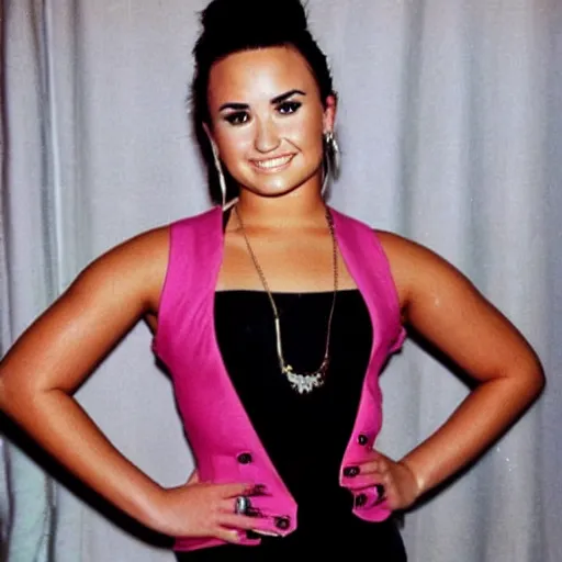 Image similar to demi lovato from the mid 1 9 8 0 s