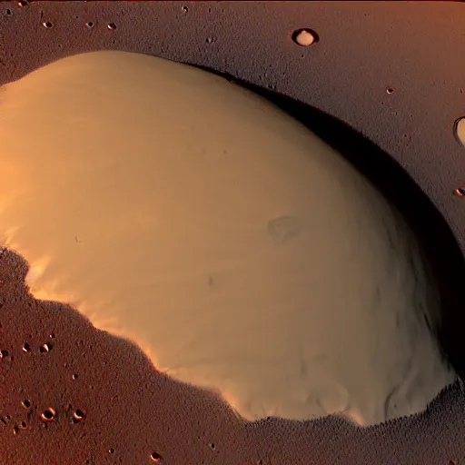 Prompt: Olympus Mons on mars