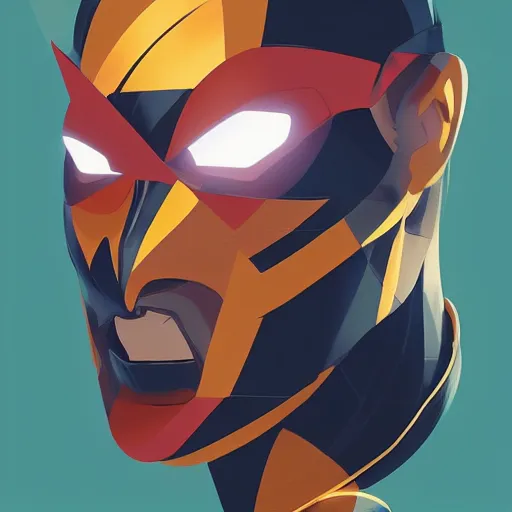 Image similar to face icon vector minimalist x - men, loftis, cory behance hd by jesper ejsing, by rhads, makoto shinkai and lois van baarle, ilya kuvshinov, rossdraws global illumination