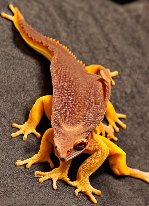 Image similar to crested gecko