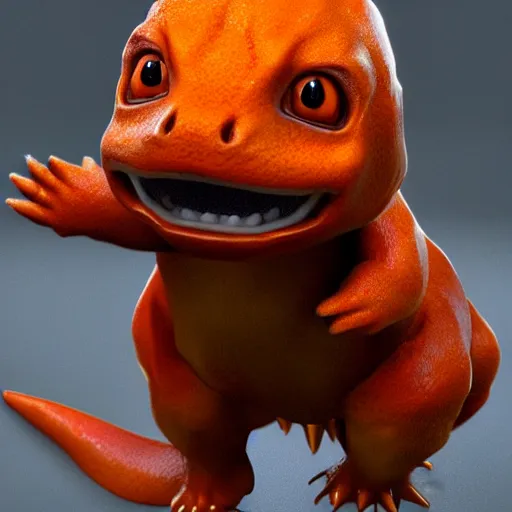 Prompt: hyperrealistic charmander, stunning 3 d render inspired by istvan sandorfi & greg rutkowski & mike judge, perfect symmetry, dim volumetric cinematic lighting, 8 k octane comprehensive render, extremely mega hyper - detailed and lifelike attributes & atmosphere, intricate, realistic flesh texture, masterpiece, artstation, stunning,