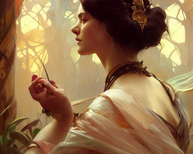 Prompt: photography of anders zorn, deep focus, d & d and mtg, fantasy, intricate, elegant, highly detailed, digital painting, artstation, concept art, matte, sharp focus, illustration, hearthstone, art by artgerm and greg rutkowski and alphonse mucha
