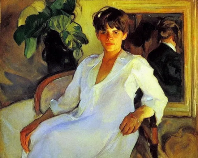 Image similar to joaquan sorolla