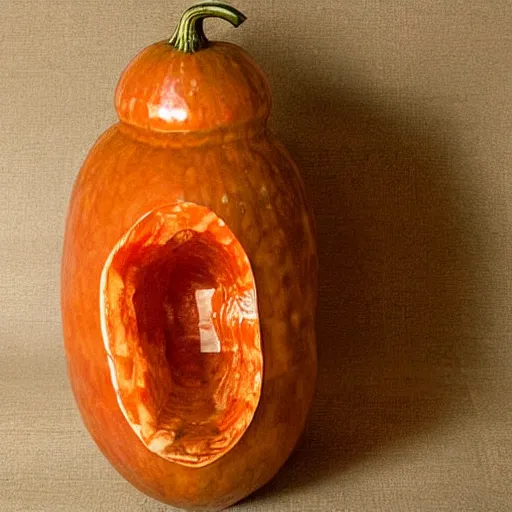 Image similar to amber gourd heard as a gourd