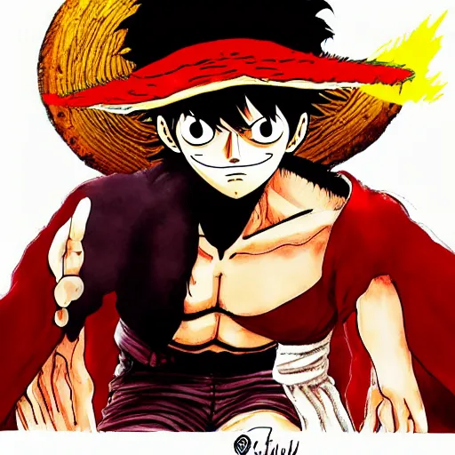 Image similar to luffy deep forest