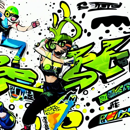 Image similar to jet set radio