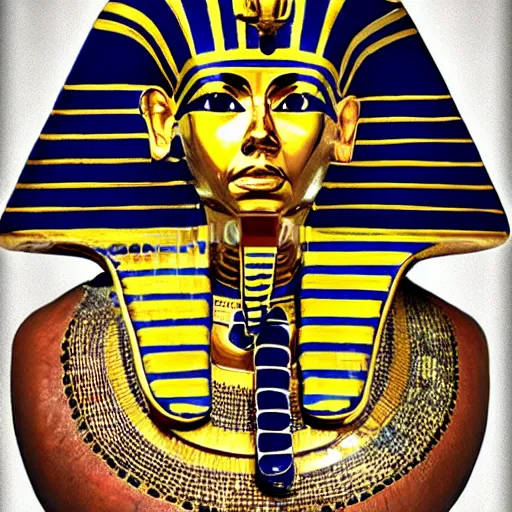 Prompt: president of the united states of america, state of the union, king tut
