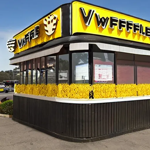 Image similar to wafflehouse restaurant