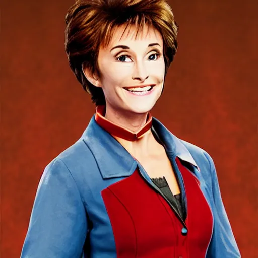 Prompt: Ash Williams as Judge Judy