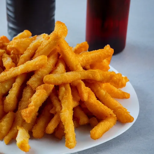 Image similar to cheese fried chicken fries