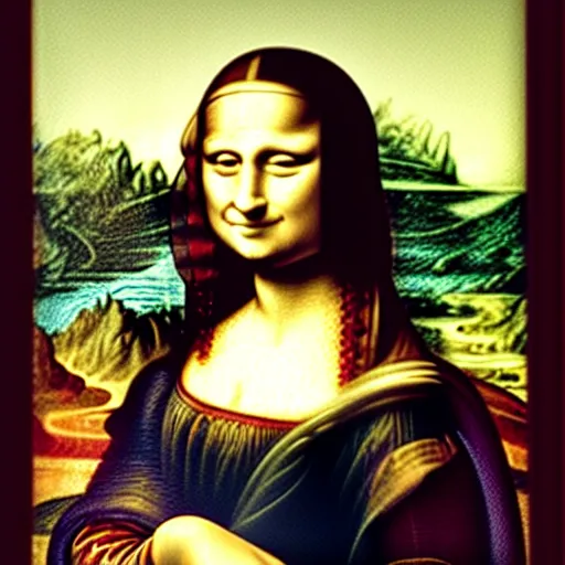 Prompt: The Mona Lisa by Leonardo Da Vinci