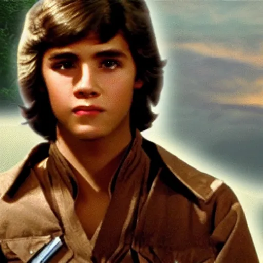 Prompt: a film still of teenage abel in star wars 1 9 7 7, realistic, photorealistic