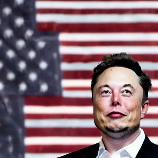 Prompt: Elon Musk being the president of the United States