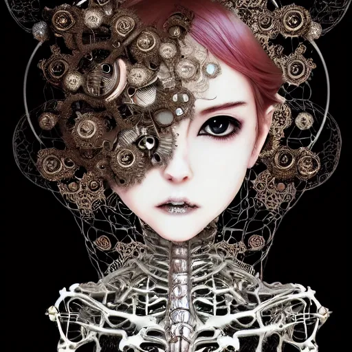 surreal manga anime photo portrait of complex | Stable Diffusion | OpenArt