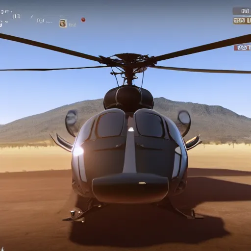 Image similar to elon musk driving a helicopter in war thunder