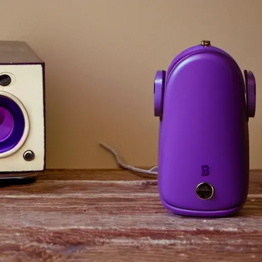 Image similar to purple radio