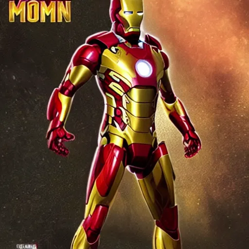 Image similar to Iron Man Gold Suit