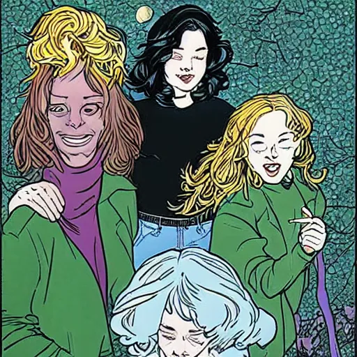 Image similar to by terry moore.