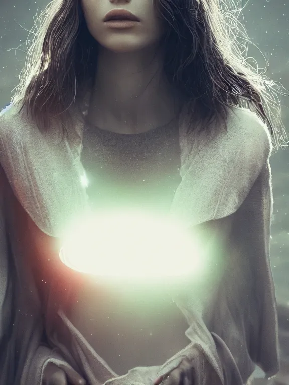 Image similar to portrait art of female angel by alessio albi 8 k ultra realistic, lens flare, atmosphere, glow, detailed, intricate, full of colour, cinematic lighting, trending on artstation, 4 k, hyperrealistic, focused, extreme details, unreal engine 5, cinematic, masterpiece