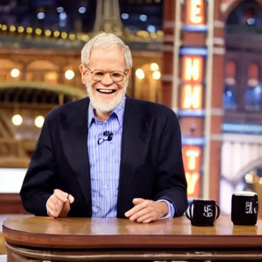 Image similar to david letterman