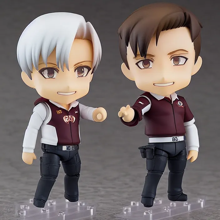 Prompt: One! Anime Nendoroid figurine of Elon Musk, fantasy, figurine , product photo