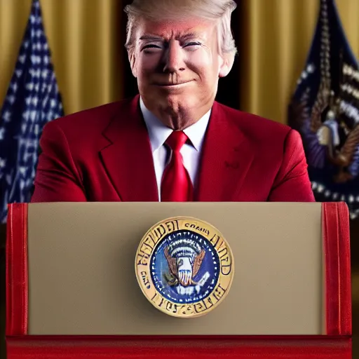 Image similar to 47th president of the United States