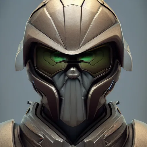 Prompt: super Shredder, bust portrait, art by Eugenia firs ArtStation, Octane render, intricate detail, smooth, sharp focus,