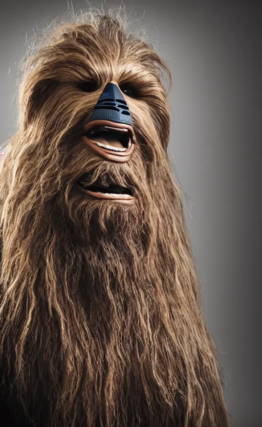 Prompt: portrait of the jew chewbacca, israel, kosher, hava nagila